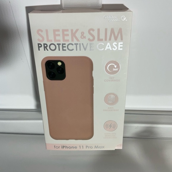 Gabby Goods iPhone 11 Pro Max Sleek & Slim Protective Case Pink New In Box - Picture 6 of 7